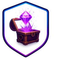 Logo Tesor Casino – emblemat ze skrzynią skarbów i złotymi detalami